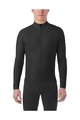 GIRO Cyklistický dres s dlhým rukávom zimný - CHRONO THERMAL - čierna