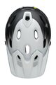 BELL Cyklistická prilba - SUPER DH - biela/čierna