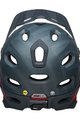 BELL Cyklistická prilba - SUPER DH SPHERICAL - modrá/červená