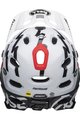 BELL Cyklistická prilba - SUPER DH SPHERICAL - biela