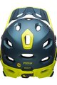 BELL Cyklistická prilba - SUPER DH SPHERICAL - modrá/žltá