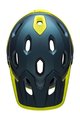 BELL Cyklistická prilba - SUPER DH SPHERICAL - modrá/žltá