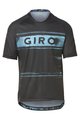 GIRO Cyklistický dres s krátkym rukávom - ROUST - čierna/svetlo modrá