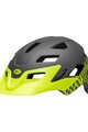BELL Cyklistická prilba - SIDETRACK - šedá/žltá