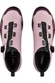FIZIK Cyklistické tretry - TERRA ATLAS - ružová/bordová