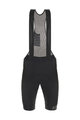 SANTINI Cyklistické nohavice krátke s trakmi - IMPACT PRO - čierna