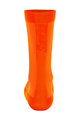 SANTINI Cyklistické ponožky klasické - PURO - oranžová