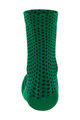 SANTINI Cyklistické ponožky klasické - SFERA - zelená/čierna