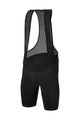 SANTINI Cyklistické nohavice krátke s trakmi - OMNIA - čierna