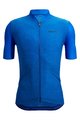 SANTINI Cyklistický dres s krátkym rukávom - COLORE PURO - modrá
