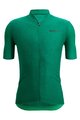 SANTINI Cyklistický dres s krátkym rukávom - COLORE PURO - zelená