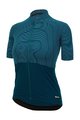 SANTINI Cyklistický dres s krátkym rukávom - COLORE RIGA - modrá