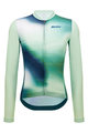 SANTINI Cyklistický dres s dlhým rukávom letný - OMBRA ECO SLEEK  - zelená