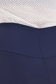 SANTINI Cyklistické nohavice krátke bez trakov - GIADA PURE - fialová/modrá