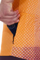 SANTINI Cyklistický dres s krátkym rukávom - PAWS FORMA - oranžová/bordová