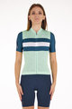SANTINI Cyklistický dres s krátkym rukávom - ECO SLEEK NEW BENGAL - svetlo zelená/zelená