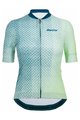 SANTINI Cyklistický dres s krátkym rukávom - PAWS FORMA - svetlo zelená