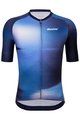 SANTINI Cyklistický dres s krátkym rukávom - OMBRA - modrá