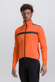 SANTINI Cyklistická zateplená bunda - GUARD NEOS - oranžová