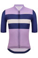 SANTINI Cyklistický dres s krátkym rukávom - BENGAL - modrá/fialová/biela