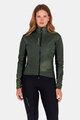 SANTINI Cyklistická vetruodolná bunda - ALPHA INSULATED - zelená