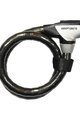 KRYPTONITE zámok na bicykel - KRYPTOFLEX 2080 - čierna