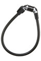 KRYPTONITE zámok na bicykel - KRYPTOFLEX 1565 - čierna