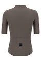 SANTINI Cyklistický dres s krátkym rukávom - SENSATION - šedá
