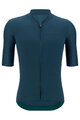 SANTINI Cyklistický dres s krátkym rukávom - SENSATION - modrá