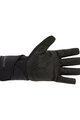 SANTINI Cyklistické rukavice dlhoprsté - FJORD - čierna