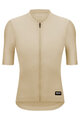 SANTINI Cyklistický dres s krátkym rukávom - RTR - béžová