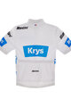 SANTINI Cyklistický dres s krátkym rukávom - TDF BEST YOUNG RIDER - biela