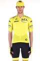 SANTINI Cyklistický dres s krátkym rukávom - TDF LEADER - žltá