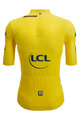 SANTINI Cyklistický dres s krátkym rukávom - TOUR DE FRANCE LEADER 2023 - žltá