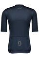 SCOTT Cyklistický dres s krátkym rukávom - PREMIUM - modrá