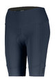 SCOTT Cyklistické nohavice krátke bez trakov - ENDURANCE 10 +++ W - modrá