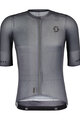 SCOTT Cyklistický dres s krátkym rukávom - ULTIMATE - šedá