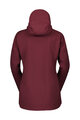 SCOTT vodeodolná bunda - TECH COAT 3L W - červená
