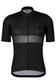 SCOTT Cyklistický dres s krátkym rukávom - TEAM 10 - čierna