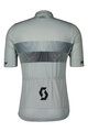 SCOTT Cyklistický dres s krátkym rukávom - TEAM 10 - šedá