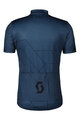 SCOTT Cyklistický dres s krátkym rukávom - TEAM 20 - modrá