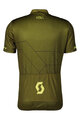 SCOTT Cyklistický dres s krátkym rukávom - TEAM 20 - zelená