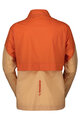 SCOTT Cyklistická vetruodolná bunda - ENDURANCE ANORAK WB W - oranžová/béžová
