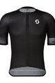 SCOTT Cyklistický dres s krátkym rukávom - PREMIUM CLIMBER - čierna