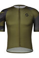 SCOTT Cyklistický dres s krátkym rukávom - PREMIUM CLIMBER - zelená
