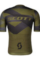 SCOTT Cyklistický dres s krátkym rukávom - PREMIUM CLIMBER - zelená