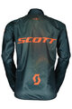 SCOTT Cyklistická vetruodolná bunda - RC PRO WB JR - zelená/oranžová