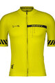 SCOTT Cyklistický dres s krátkym rukávom - PRO - žltá