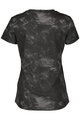 SCOTT Cyklistické tričko s krátkym rukávom - DRI TIE DYE W - čierna