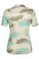 SCOTT Cyklistický dres s krátkym rukávom - ENDURANCE 10 W - biela/zelená